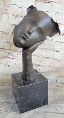 Collectible Art bronze sculpture Salvador Dali Abstract Modern Art Mid Century