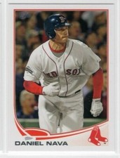 Daniel Nava 2013 Topps Baseball Base Common #66 Boston Red Sox