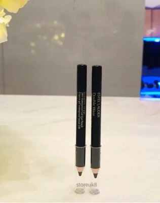 ESTÉE LAUDER ESTEE LAUDER double wear 24H waterproof Gel Eye Pencil 01 onyx 0.8g X2 NEW
