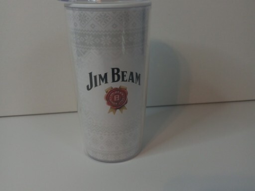 Jim Beam Holiday Travel Tumbler Mug Cup Whiskey Insulated 2021 Hot Cold