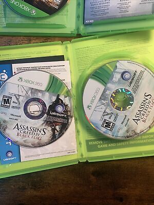 Assassin's Creed Collection Bundle Lot Of 5 Xbox 360 PS3 Xbox One See Pics  Good