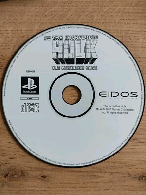 Jeu The Incredible Hulk Sur PlayStation 1 (PS1) – PAL – Complet Boîte & Notice (Bon état)