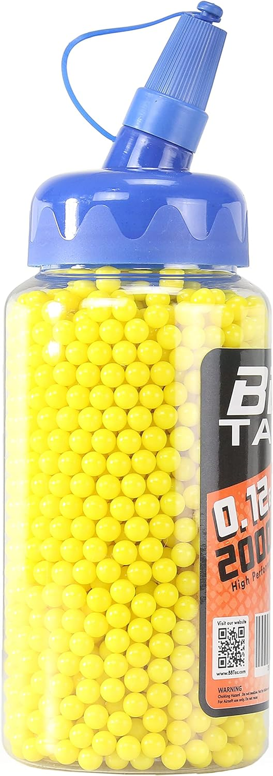 Airsoft BB 6Mm Polished 2000 round Bottle Yellow eBay