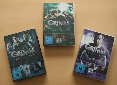 ** Grimm Season/Staffel  1-3  DVD sehr gut erhalten **