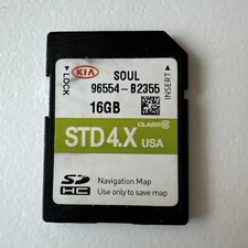 2014 - 2016 KIA SOUL SD NAVIGATION SD CARD GOS MAP 96554-B2355