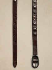 NWT Banana Republic 120 Women's Opuntia Skinny Belt Brown, Sz XS
