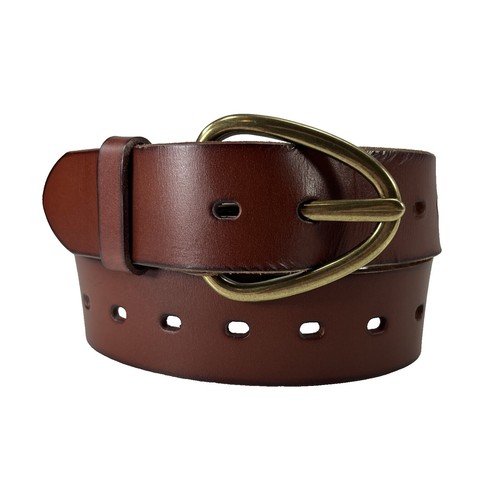 Vintage 80s BANANA REPUBLIC Save The Tiger Leather Belt Size  display picture 3
