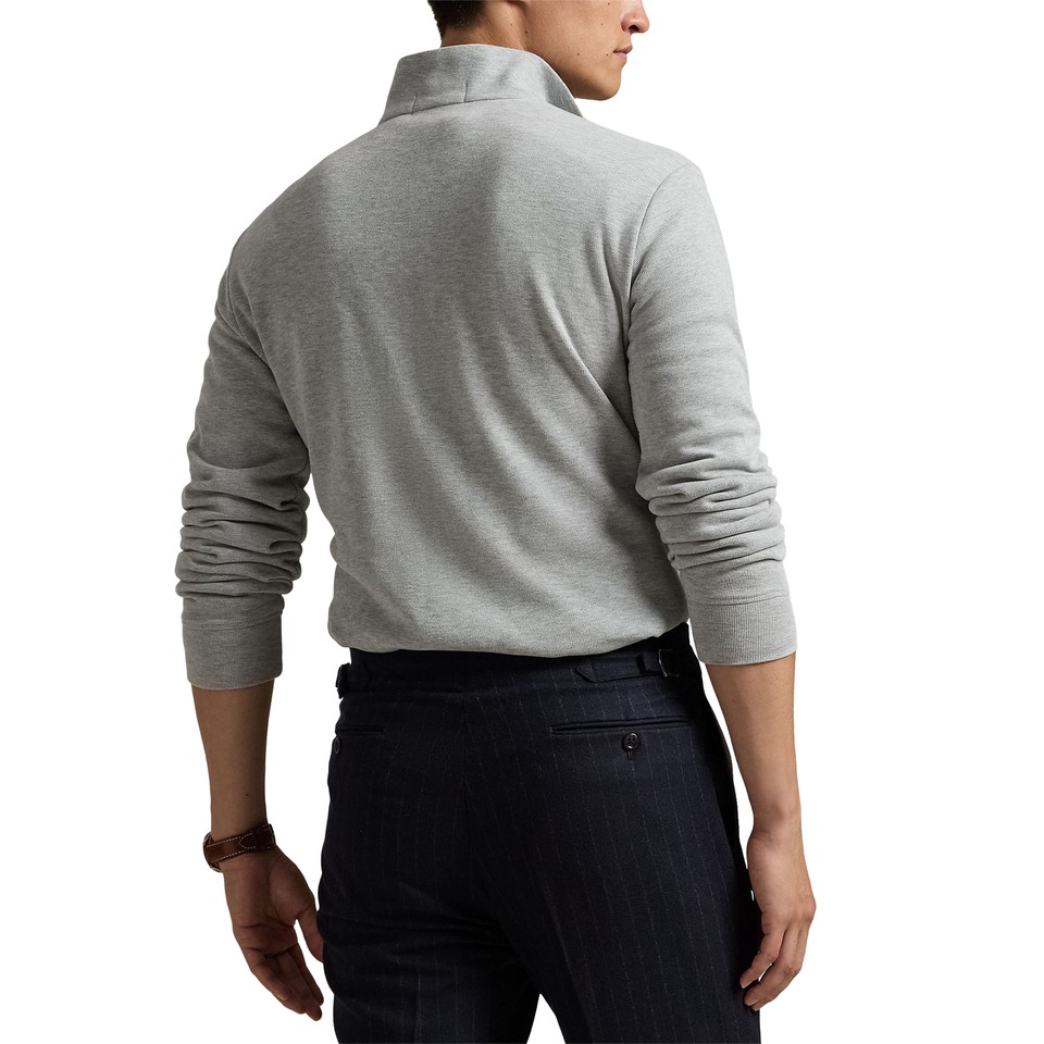 Men's Polo Ralph Lauren Heather Gray New York Yankees Estate Quarter