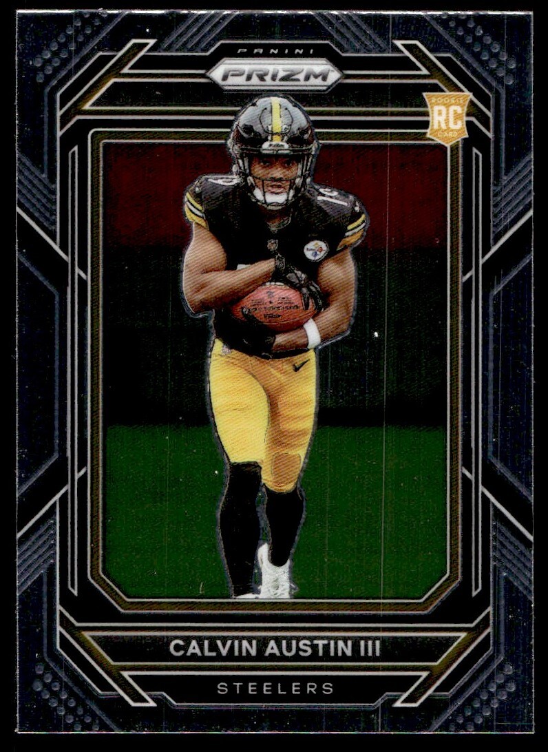 2022 Panini Prizm Calvin Austin III Rookie G10 Pittsburgh Steelers #338