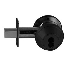 Schlage B660J Single Cylinder Deadbolt 622-Black w/ SC4, Everest S123