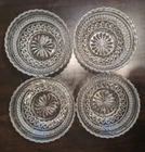 Anchor Hocking Wexford Small Bowls Set of 4  Approx  5" x 2" Vintage
