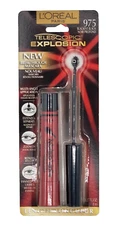 NEW L'Oréal Paris Telescopic Explosion Mascara WASHABLE- 975 Blackest Black