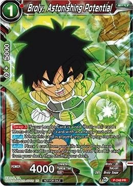 Broly, Astonishing Potential P-248 Promotion Cards for sale | eBay