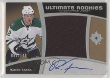 2015 Ultimate Collection Spectrum Silver Jersey 93/149 Radek Faksa #90 Auto 1e15