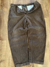 Chaps Ralph Lauren Men's Corduroy Pants 36x30 Vintage Brown, Relaxed Fit