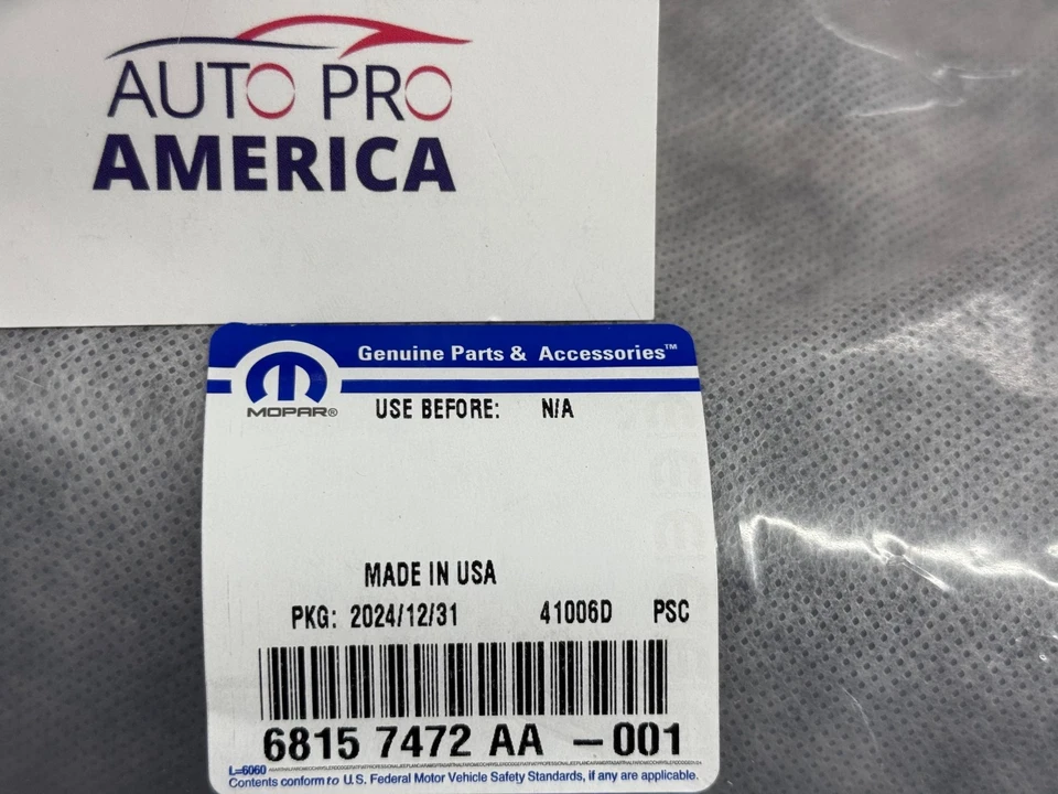 SRT REAR BUMPER TRAILER HITCH TRIM BEZEL 2012-2021 Jeep Grand Cherokee MOPAR OEM - Image 4 of 4