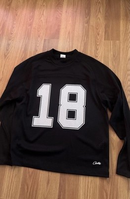 Corteiz HMP LS Mesh Panel Jersey Black