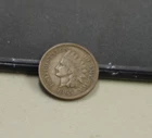 1865 US Indian Cent 1c Semi Key Fine +