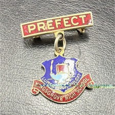 Kingsgrove High School Prefect Badge Pin Enamel School Memorabilia
