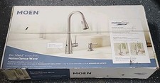 Moen Birchfield Touchless Single-Handle Pull-Down Sprayer Kitchen Faucet - Spot