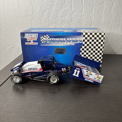 Voiture Miniature Steve Kinser Quaker State - Échelle 1:50 - Marque Action - Neuf