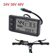 Durable Universal LCD Display For E-bike 5Pin 24V/36V/48V E-Bicycle MTB Part