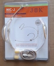 J K Professional Headset/Headworn Microphone MIC-J 071S connector Type D3