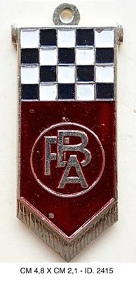 TORINO F.B.A. BRUNETTO ADVERTISING KEYCHAIN DEALER CIRCA 1960  