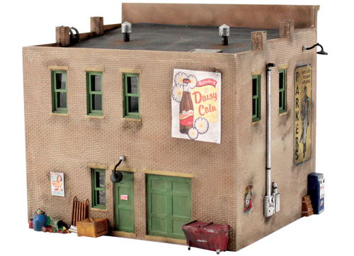 WOODLAND SCENICS 1/87 HO FRESH MARKET PRE-FAB LANDMARK STRUCTURE KIT PF 5180 F/S - Picture 14 of 23