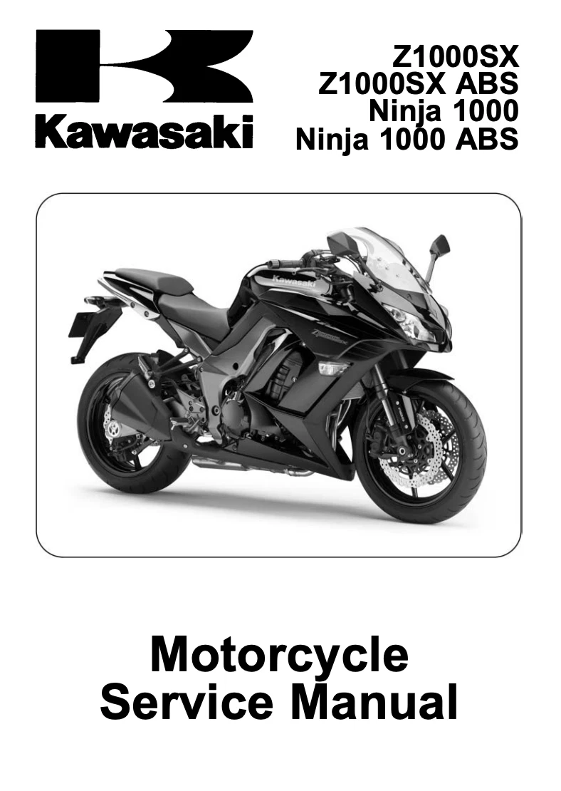 Kawasaki Motorcycle Manuals and Literature Z1000 Repair for sale