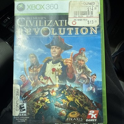 Sid Meier's Civilization Revolution (Microsoft Xbox 360, 2008)