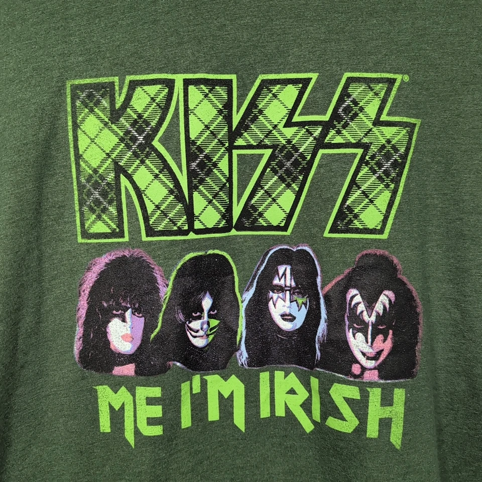 KISS ME I’M IRISH XL T‑SHIRT | Official Licensed Tee | St. Patrick’s Day Vibe Foto 2 de 4