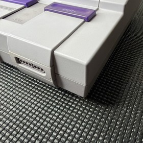 Super Nintendo SNES Console Mario Bundle Clean!