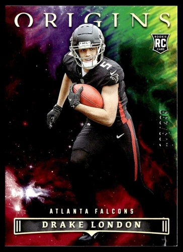 2022 Panini Origins Rookie Red Drake London 103/299 #111