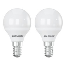 paul russells LED Light Small Edison Screw 2 Count (Pack of 1), Warm White