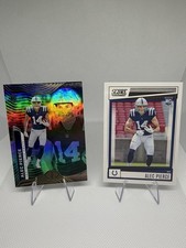 Panini Illusions/Score Rookie Alec Pierce Colts 2 Cards #38 #386