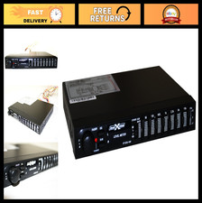 7 Band Stereo Graphic Equalizer with Fader Control, Audio Sound Enhancer, Home T