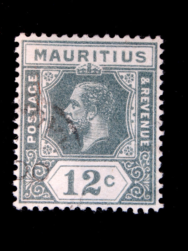 MAURITIUS  1  USED  STAMP  SC # 153