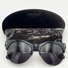 TOM FORD Tf9350 57-18-140 Half Rim Sunglasses Logo