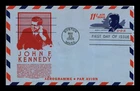 Dr Jim Stamps JOHN F KENNEDY FIRST DAY OF ISSUE AEROGRAMME COVER 1965