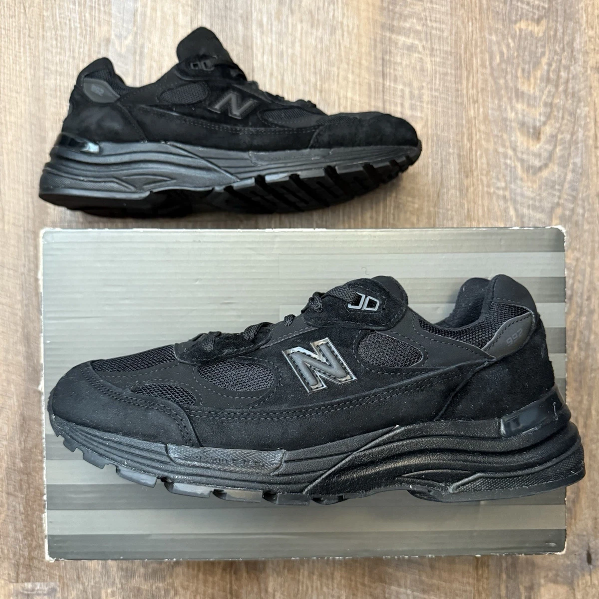 New Balance 992 Made in USA Triple Black for sale | eBay