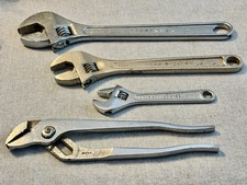 Lot 2 Craftsman Adjustable Wrenches 12-10 1- 6 Companion 1 Adj Truecraft Plir Lot 2 Craftsman Adjustable Wrenches 12-10 1- 6 Companion 1 Adj Truecraft Plir