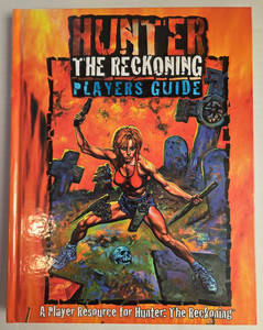 Hunter: Reckoning Player's Guide hardback 2001 FREE US MEDIA MAIL