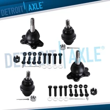 4pc Front Upper Lower Ball Joints for Cadillac Escalade GMC Chevy K1500 K2500