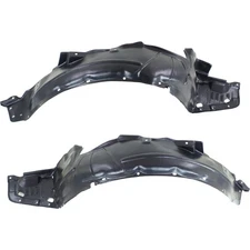 Set of 2 Fender Liner For Acura TSX 2004-2005 Front LH & RH Inner Plastic Liner