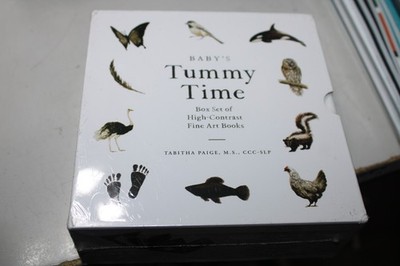 Baby's Tummy Time Book Box Set: A 3-Book Box Set Of High-Con...