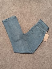 NWT NYDJ Jeans Marilyn Straight Leg Womens 8P Fits 29x30 Medium Wash Lift Tuck