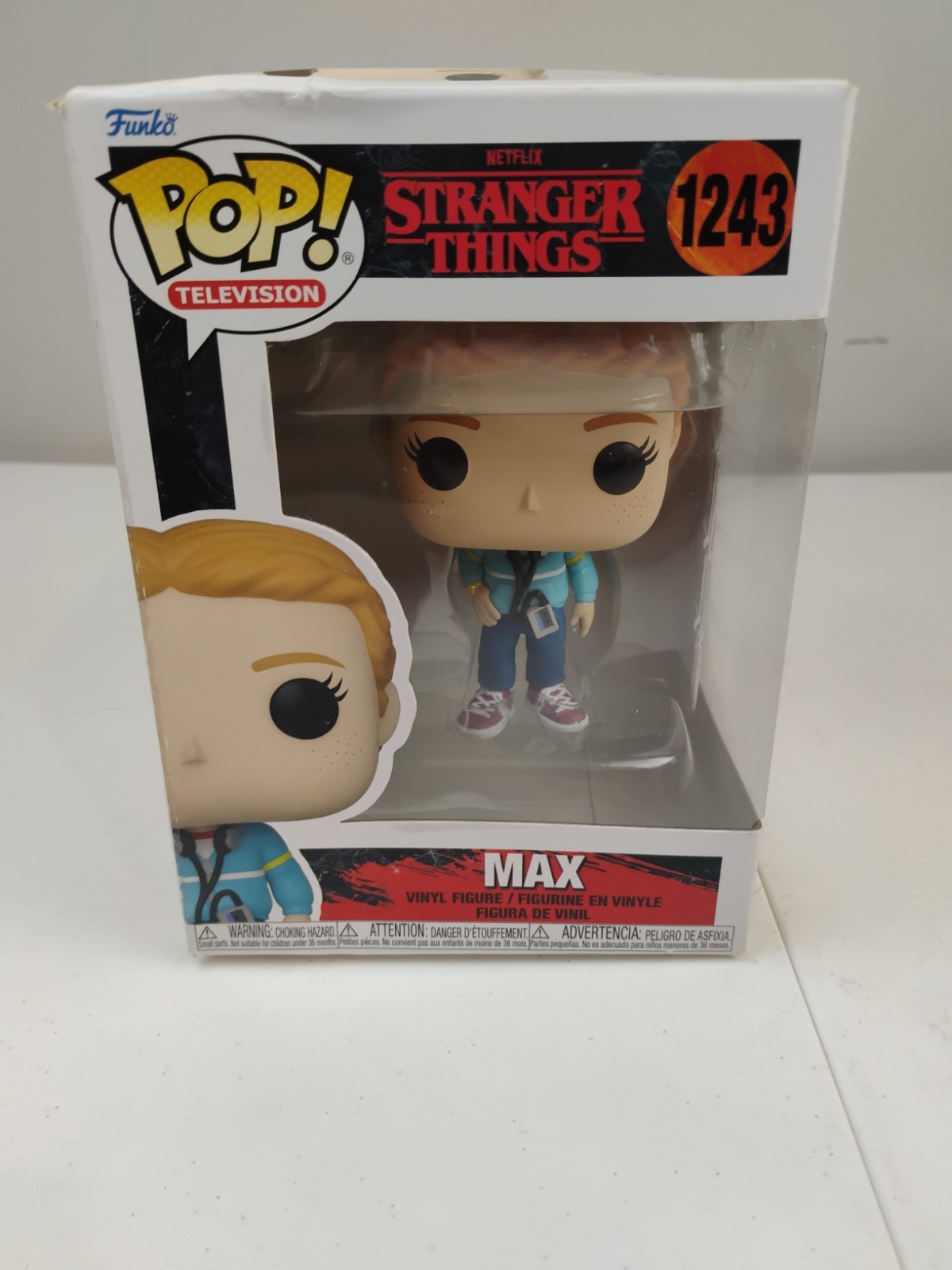 Funko Pop! #1243 Stranger Things Season 4 - Max Mayfield - Box Damged