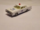 Matchbox Lesney #55 mercury police transition wheels restored