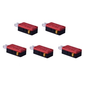 10/20Pcs Red New 3 Pin Microswitch Push Button For Arcade Mame Jamma Games E